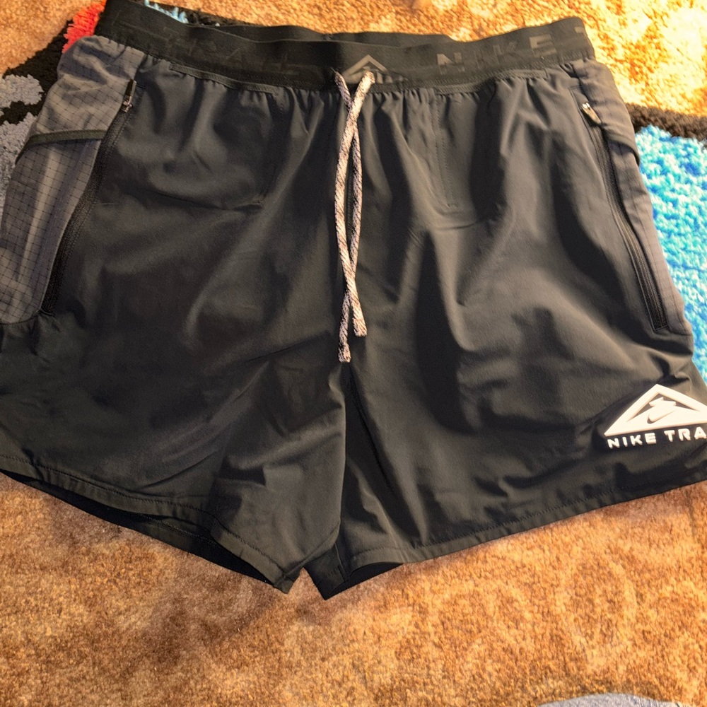 Nike sunrise Trail Black Running Shorts